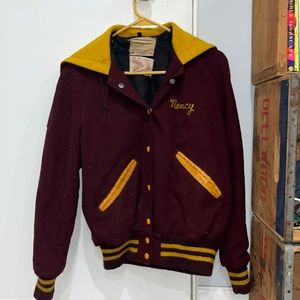 Women’s Vintage HS Varsity Jacket Size 34